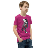 Skull Biker Youth Short Sleeve T-Shirt