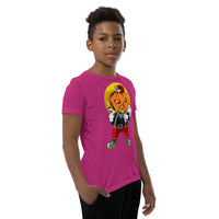 Pumpkin Boy Youth Short Sleeve T-Shirt