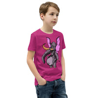 Monster Elephant Youth Short Sleeve T-Shirt