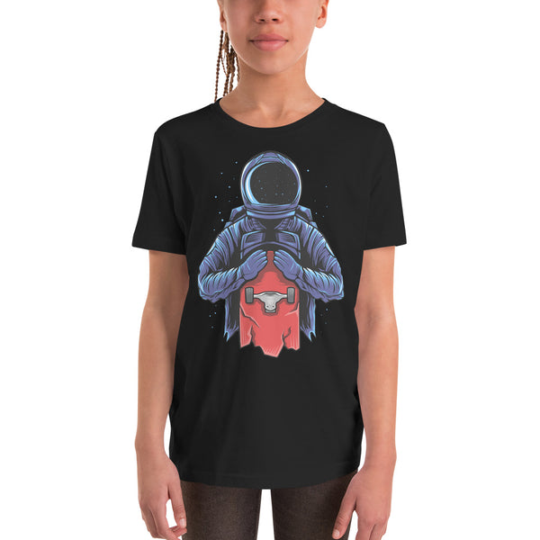 Space Skater Youth Short Sleeve T-Shirt