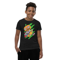 Pumpkin Skater Youth Short Sleeve T-Shirt