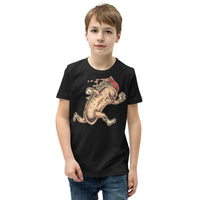 Hot Dog Hero Youth Short Sleeve T-Shirt