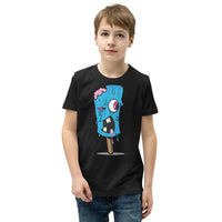 Zombie Ice Cream 2 Youth Short Sleeve T-Shirt