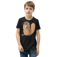 Monster Beaver Youth Short Sleeve T-Shirt