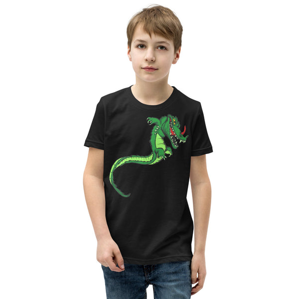 Monster Alligator Youth Short Sleeve T-Shirt