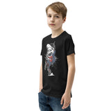 Skull Biker Youth Short Sleeve T-Shirt