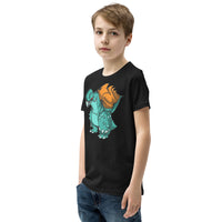 Monster Turtle Youth Short Sleeve T-Shirt