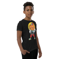 Pumpkin Boy Youth Short Sleeve T-Shirt