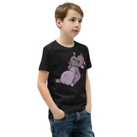 Monster Hippo Youth Short Sleeve T-Shirt