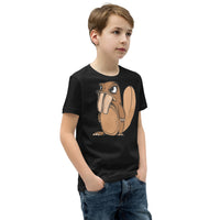 Monster Beaver Youth Short Sleeve T-Shirt