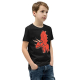 Monster Triceratops Youth Short Sleeve T-Shirt