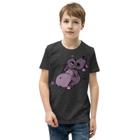 Monster Hippo Youth Short Sleeve T-Shirt