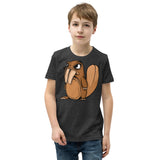 Monster Beaver Youth Short Sleeve T-Shirt