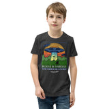 Believe in Yourself (Sasquatch) Youth Short Sleeve T-Shirt