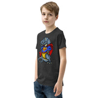 Super T-rex Youth Short Sleeve T-Shirt