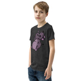 Monster Hippo Youth Short Sleeve T-Shirt
