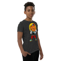 Pumpkin Boy Youth Short Sleeve T-Shirt