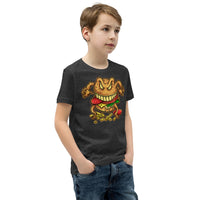 Burger Monster Youth Short Sleeve T-Shirt