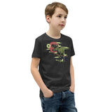 T-Rex with Sword Youth Short Sleeve T-Shirt