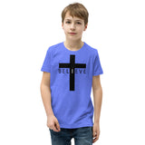 I Believe Cross Youth Short Sleeve T-Shirt