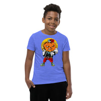 Pumpkin Boy Youth Short Sleeve T-Shirt