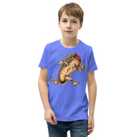 Hot Dog Hero Youth Short Sleeve T-Shirt