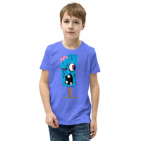 Zombie Ice Cream 2 Youth Short Sleeve T-Shirt