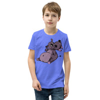 Monster Hippo Youth Short Sleeve T-Shirt