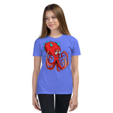 Monster Octopus Youth Short Sleeve T-Shirt