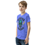 Warning Biohazard Youth Short Sleeve T-Shirt