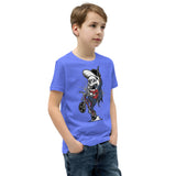 Skull Biker Youth Short Sleeve T-Shirt