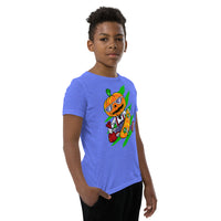 Pumpkin Skater Youth Short Sleeve T-Shirt