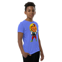 Pumpkin Boy Youth Short Sleeve T-Shirt