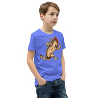 Hot Dog Hero Youth Short Sleeve T-Shirt
