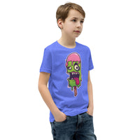 Zombie Ice Cream 1 Youth Short Sleeve T-Shirt