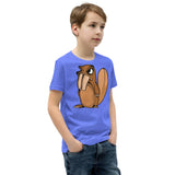 Monster Beaver Youth Short Sleeve T-Shirt