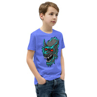 Monster Werewolf Youth Short Sleeve T-Shirt