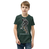 Space Biker Youth Short Sleeve T-Shirt