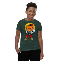 Pumpkin Boy Youth Short Sleeve T-Shirt