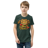 Burger Monster Youth Short Sleeve T-Shirt