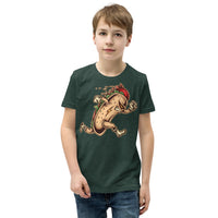 Hot Dog Hero Youth Short Sleeve T-Shirt