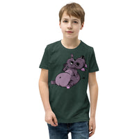 Monster Hippo Youth Short Sleeve T-Shirt