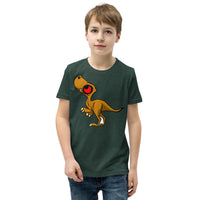 Monster Dino Youth Short Sleeve T-Shirt