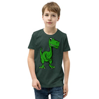 Monster T-Rex Youth Short Sleeve T-Shirt