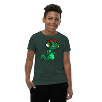 Monster Lizard Youth Short Sleeve T-Shirt