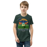 Believe in Yourself (Sasquatch) Youth Short Sleeve T-Shirt