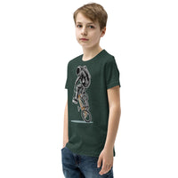 Space Biker Youth Short Sleeve T-Shirt