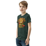 Burger Monster Youth Short Sleeve T-Shirt