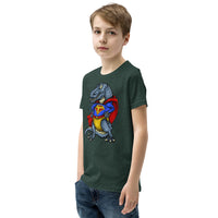 Super T-rex Youth Short Sleeve T-Shirt