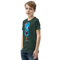 Zombie Ice Cream 2 Youth Short Sleeve T-Shirt